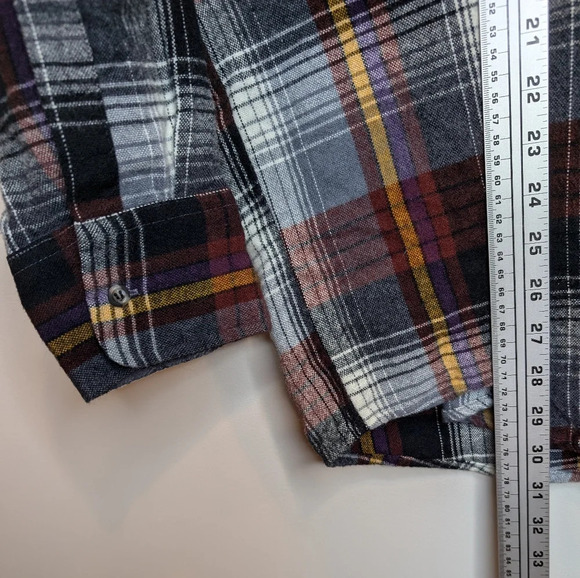 Vintage Northwest Territory Plaid Flannel Button Down Top Men's 3XL - Picture 5 of 8